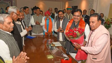 Cabinet members and MLAs congratulate CM Shri Bhajan Lal Sharma for ERCP.