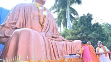 Chief Minister Vishnu Deo Sai attended the National Youth Festival organized at Vivekananda Sarovar Udyan today.