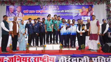 Chhattisgarh got a new identity in the field of archery: Education Minister Shri Aggarwal...