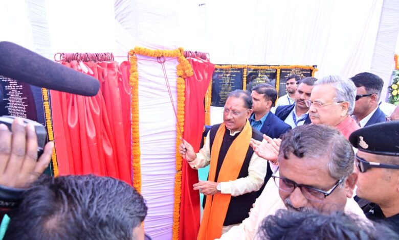 Chief Minister Vishnu Deo Sai dedicated development works worth more than Rs 173 crore to Balod district.