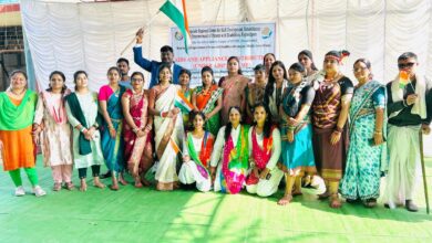 Divyang children of CRC perform cultural programme on Republic Day.