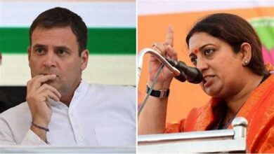 Smriti Irani compares Rahul Gandhi to 'rainy frog.'