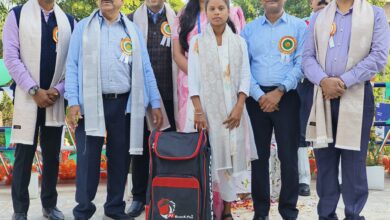 15-year-old daughter of MMI Narayana Hospital employee wins gold medal in National Games, waiting to represent India in Olympics...