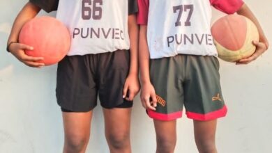 Rimjhim Mishra and Shreya Das selected for 67th National School Sports Championship in Basketball Association.