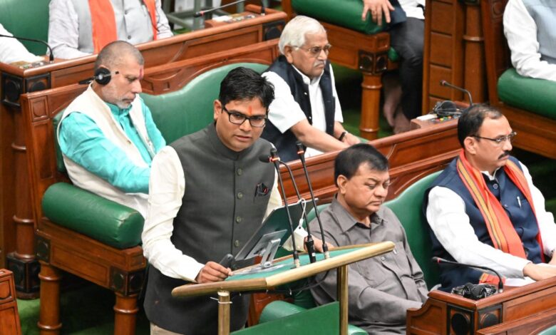 Finance Minister Shri OP Chaudhary while presenting the budget in the House, said- The target is to reach GDP 10 lakh crore.