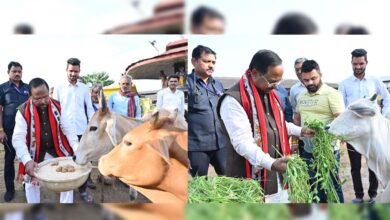 Service to Gaumata is a very noble work: Agriculture Minister Shri Ram Vichar Netam.