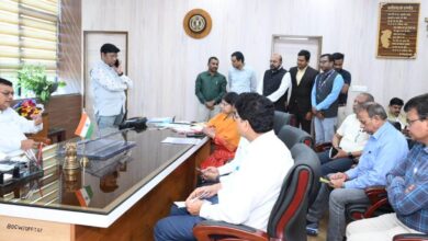 The Labour Minister of the State took over the charge of Chairman of Chhattisgarh Building and Other Construction Workers Welfare Board.