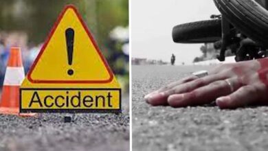 Road accident: 3 people died after a speeding truck collided with a bike.