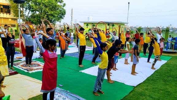 Education Minister holds meeting, reviews preparations for mass Surya Namaskar program to be held on February 15th.