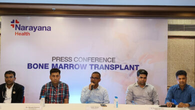 Successful bone marrow transplant performed at MMI Narayana Hospital.