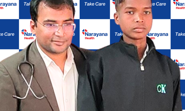 15-year-old boy gets new life at MMI Narayana Hospital.