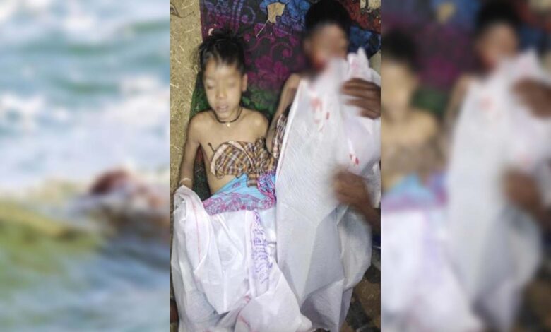 Two students drown in pond while bathing in school.