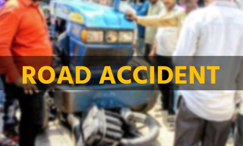 Road accident: 1 dead, 1 injured in tractor-bike collision.