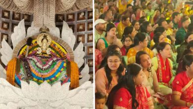 Shyam Bhakti hymns enthralled the audience, one evening more than 4000 devotees gathered from India and abroad in the name of Khatuwale.