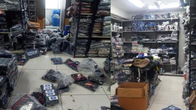 Police raided factories selling counterfeit goods in the name of branded companies.