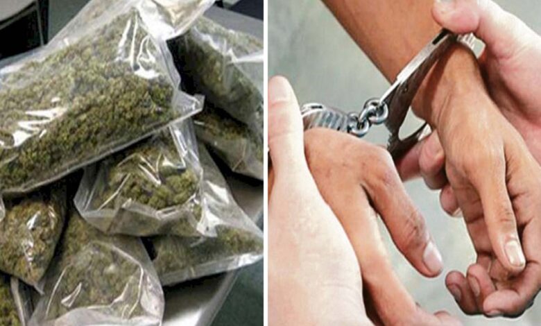 Odisha police arrest 1 smuggler with marijuana worth lakhs.