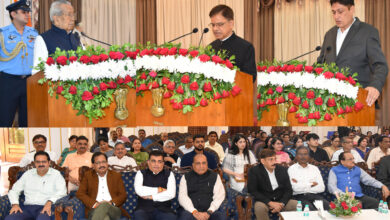 Governor Shri Harichandan administered the oath of office to Shri Shukla and Shri Chandravanshi as State Information Commissioners.