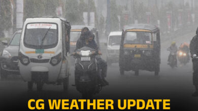 CG Weather Update: Weather changed its attitude, snow sheet spread, crops destroyed due to heavy rains in many districts.