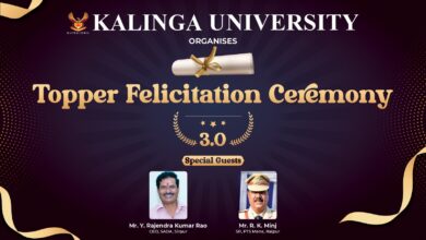 Kalinga University lauds meritorious students at "Toppers Felicitation Ceremony"