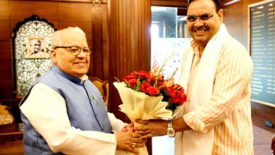 Chief Minister Bhajan Lal Sharma paid a courtesy call on the Governor.