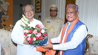 Chief Minister Vishnu Deo Sai met Governor Biswabhusan Harichandan on Friday.