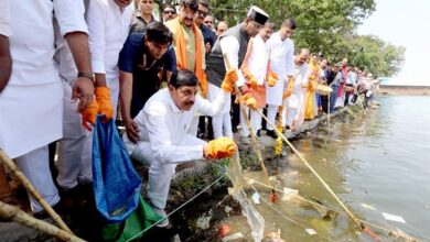 Plantation around water sources should be encouraged: Chief Minister Dr. Yadav.