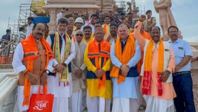 Gunja slogan in Ram Mandir, Bhancha Ram, Jai Shri Ram, Jai Shri Ram of Chhattisgarh