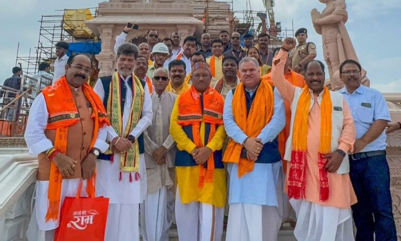 Gunja slogan in Ram Mandir, Bhancha Ram, Jai Shri Ram, Jai Shri Ram of Chhattisgarh