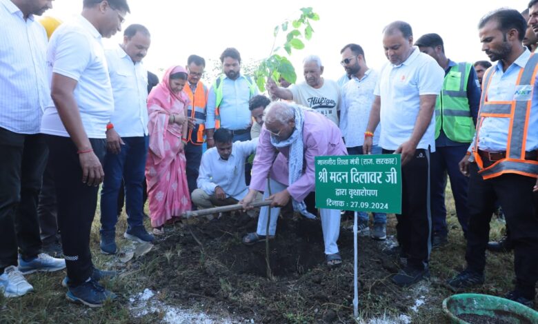 Sapling planted under 'Ek Tree Maa Ke Naam' campaign