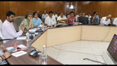 IAS Shri Rajan Vishal takes charge of Agriculture and Horticulture Department and holds meeting with officers