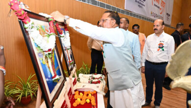 Chief Minister Vishnu Deo Sai visits Indira Gandhi Agricultural University