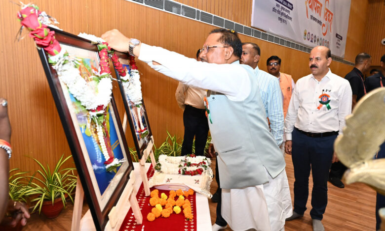 Chief Minister Vishnu Deo Sai visits Indira Gandhi Agricultural University