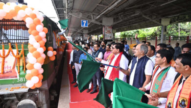 850 devotees from Chhattisgarh leave for Ayodhya under Shri Ram Lalla Darshan Yojana