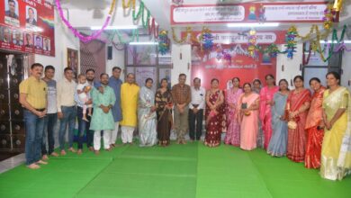 Meditation leads to the worship of karma and nirjara, devotees perform Dharma Prabhava at DD Nagar Jain Temple