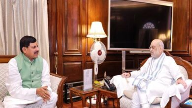 CM Dr. Yadav meets Union Minister Shri Shah