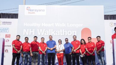 5,000 Raipurites participated in NH Walkathon for Healthy Heart.