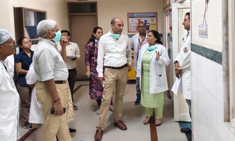 Medical Education Secretary inspects Women's Hospital, hospital buildings will be maintained in a planned manner