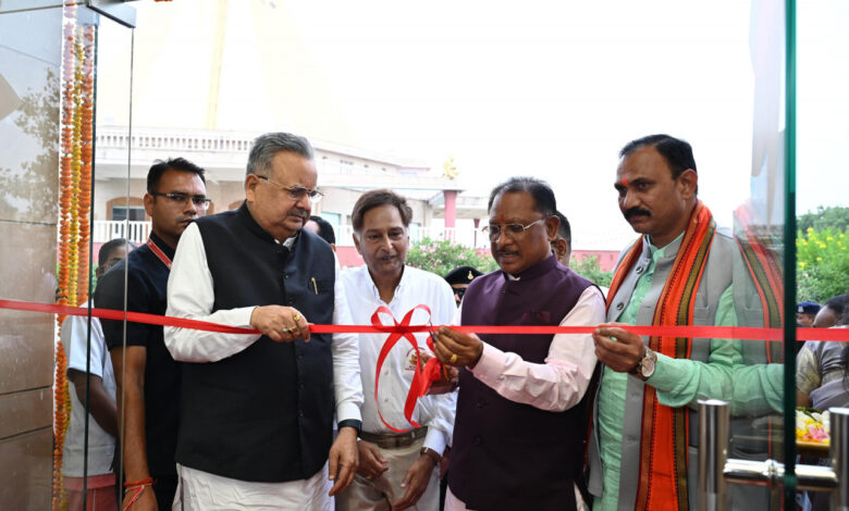 CM Vishnu Deo Sai inaugurates Sri Sathya Sai Sanjeevani Nursing College at Nava Raipur campus