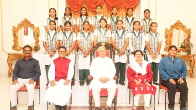 U-17 National Runners-up Girls Football Team calls on Governor