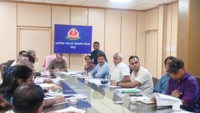 Progress of departmental schemes reviewed meeting through video conference