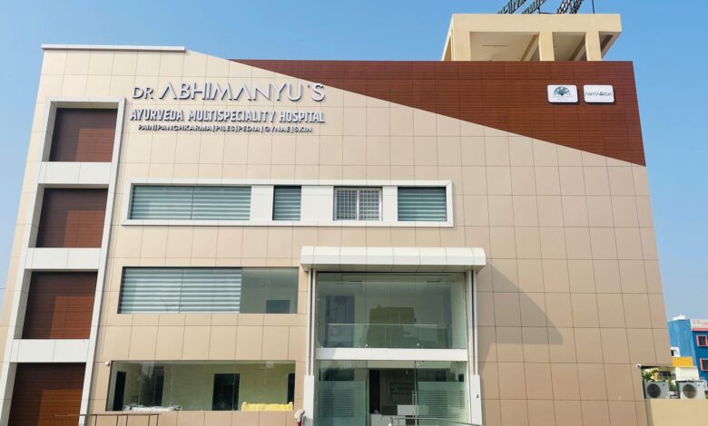 Chhattisgarh's first ayurvedic hospital, Dr. Abhimanyu Ayurveda Multispeciality Hospital in Kamal Vihar Raipur