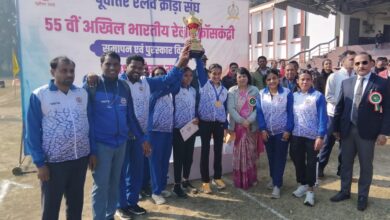 South East Central Railway women's team emerges winner and men's team runners-up in All India Inter Railway Cross Country Championship