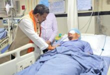 Deputy Chief Minister Vijay Sharma met the injured jawans and wished them a speedy recovery