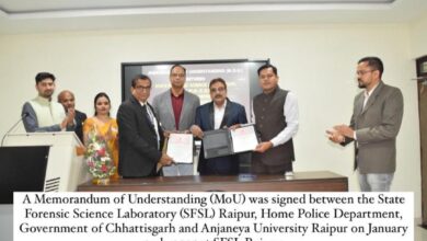 Important agreement between SFSL Raipur and Anjaneya University