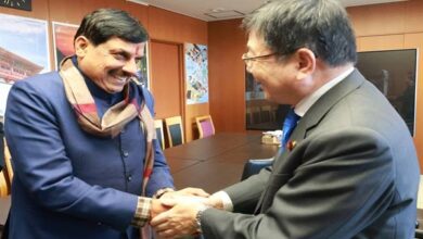 Chief Minister Dr. Yadav meets Japanese Tourism Minister Furukawa