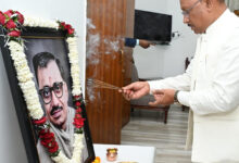 Chief Minister Mr. Vishnu Dev Sai paid tribute on the death anniversary of Pandit Deendayal Upadhyay.